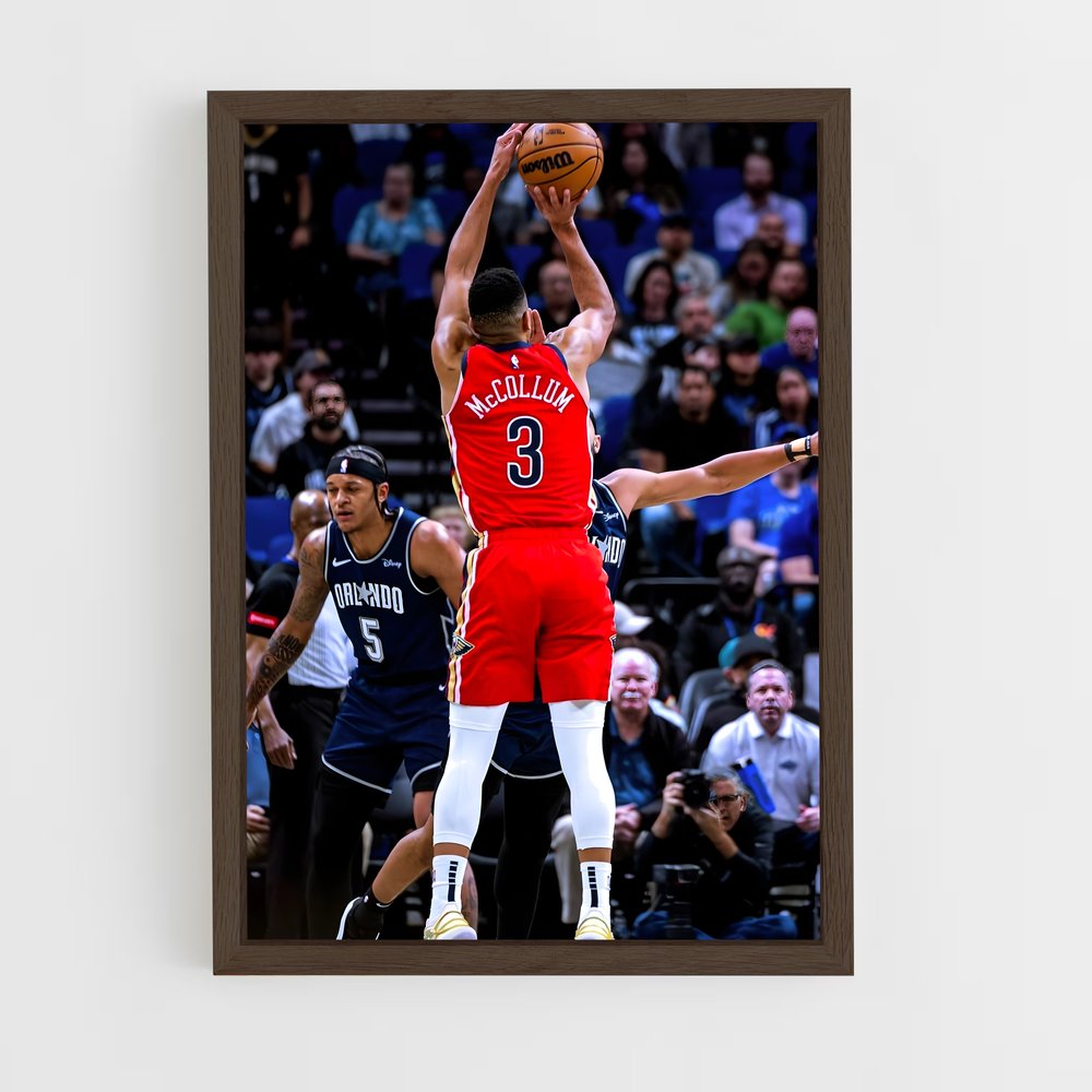 Poster mccollum panier – affiche Basketball (vue 5)